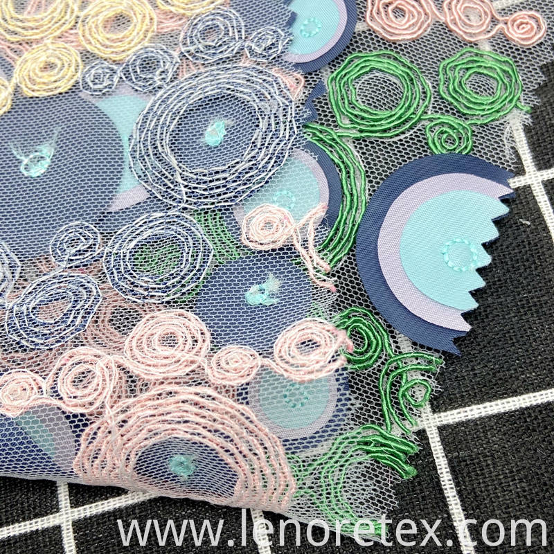 Embroidery Mesh Fabric